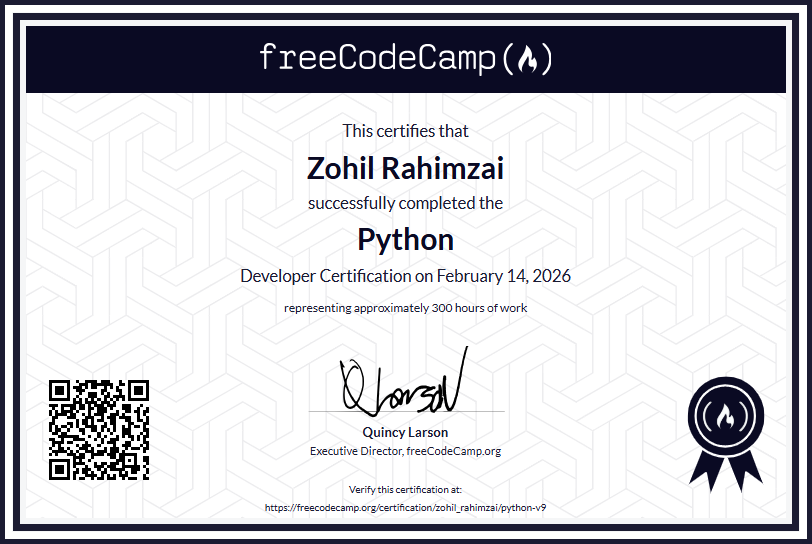 Certification 3