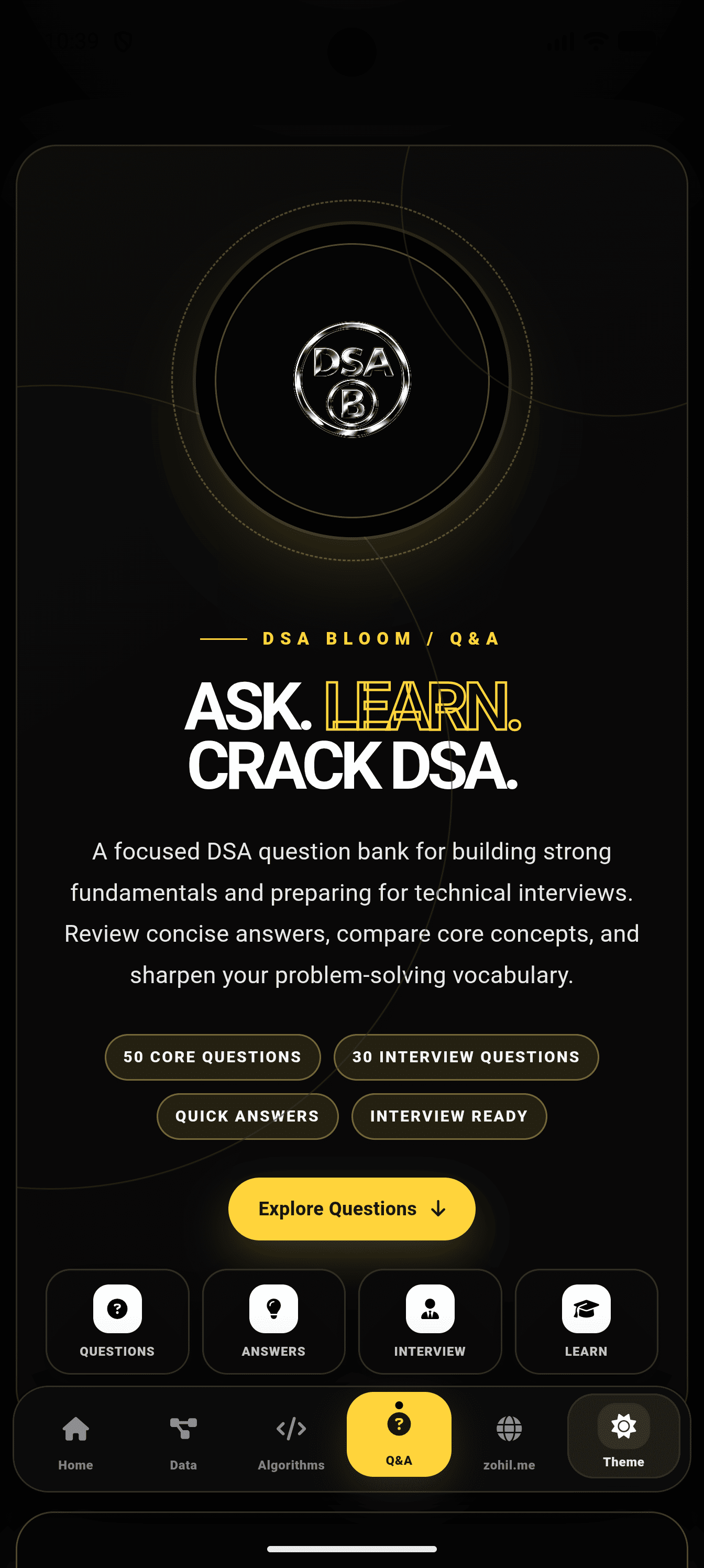 Application project preview
