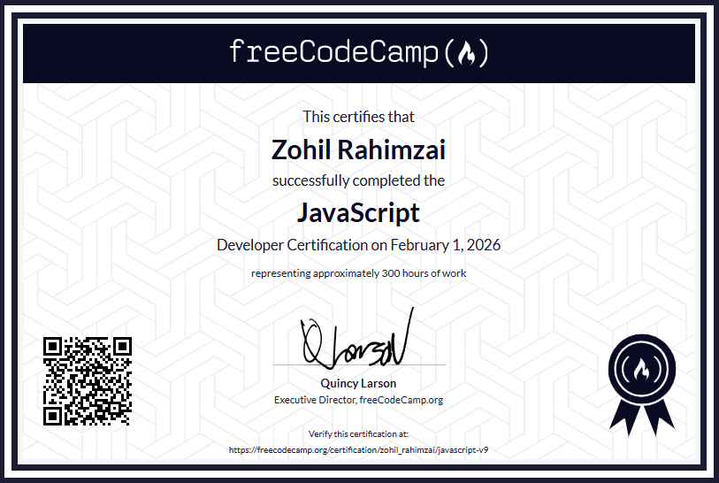 Certification 2
